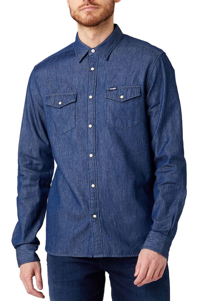 Мужские рубашки Wrangler. | PlanetJeans.ru