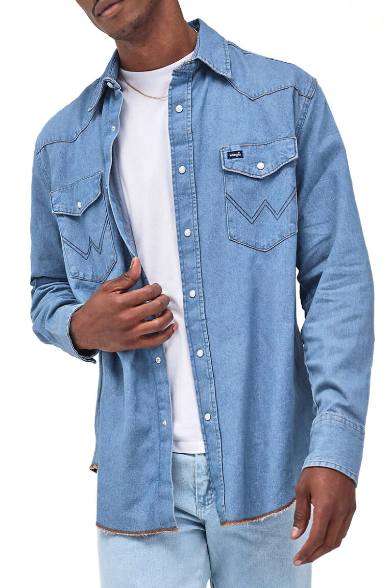 Мужская рубашка Wrangler 70127SW | PlanetJeans.ru